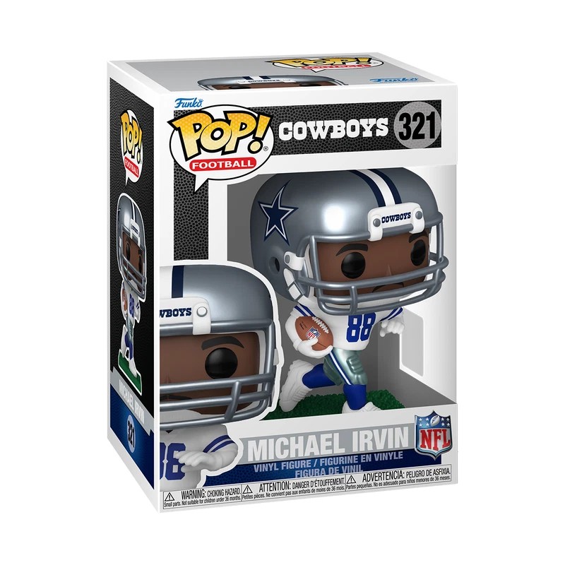 MICHAEL IRVIN - DALLAS COWBOYS NFL - POP FUNKO FIGURE #321