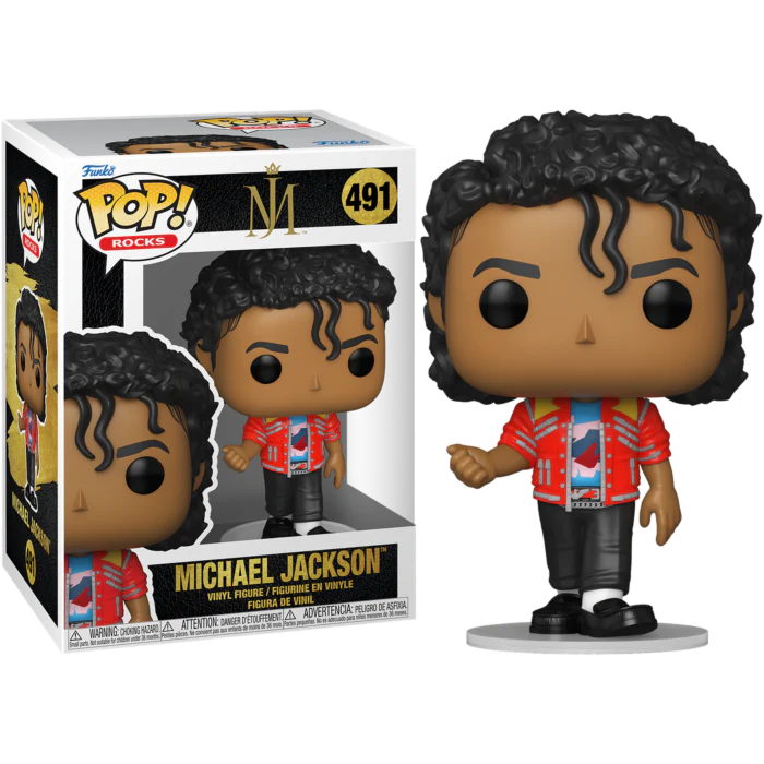 MICHAEL JACKSON - BEAT IT - FUNKO POP FIGURE #491