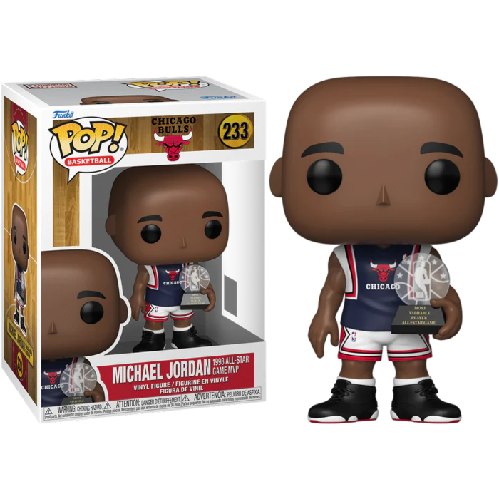 MICHAEL JORDAN - NBA CHICAGO BULLS - FUNKO POP FIGURE #233