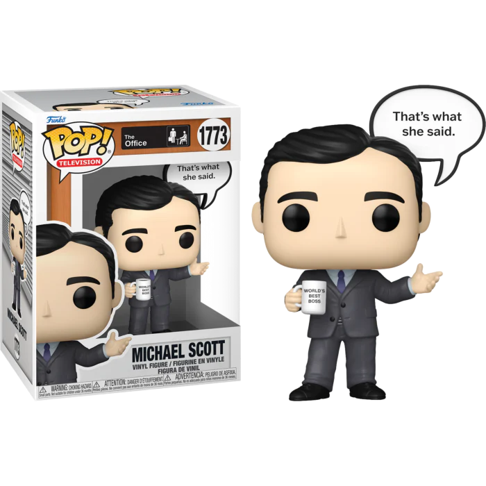 MICHAEL SCOTT - THE OFFICE - FUNKO POP FIGURE #1773