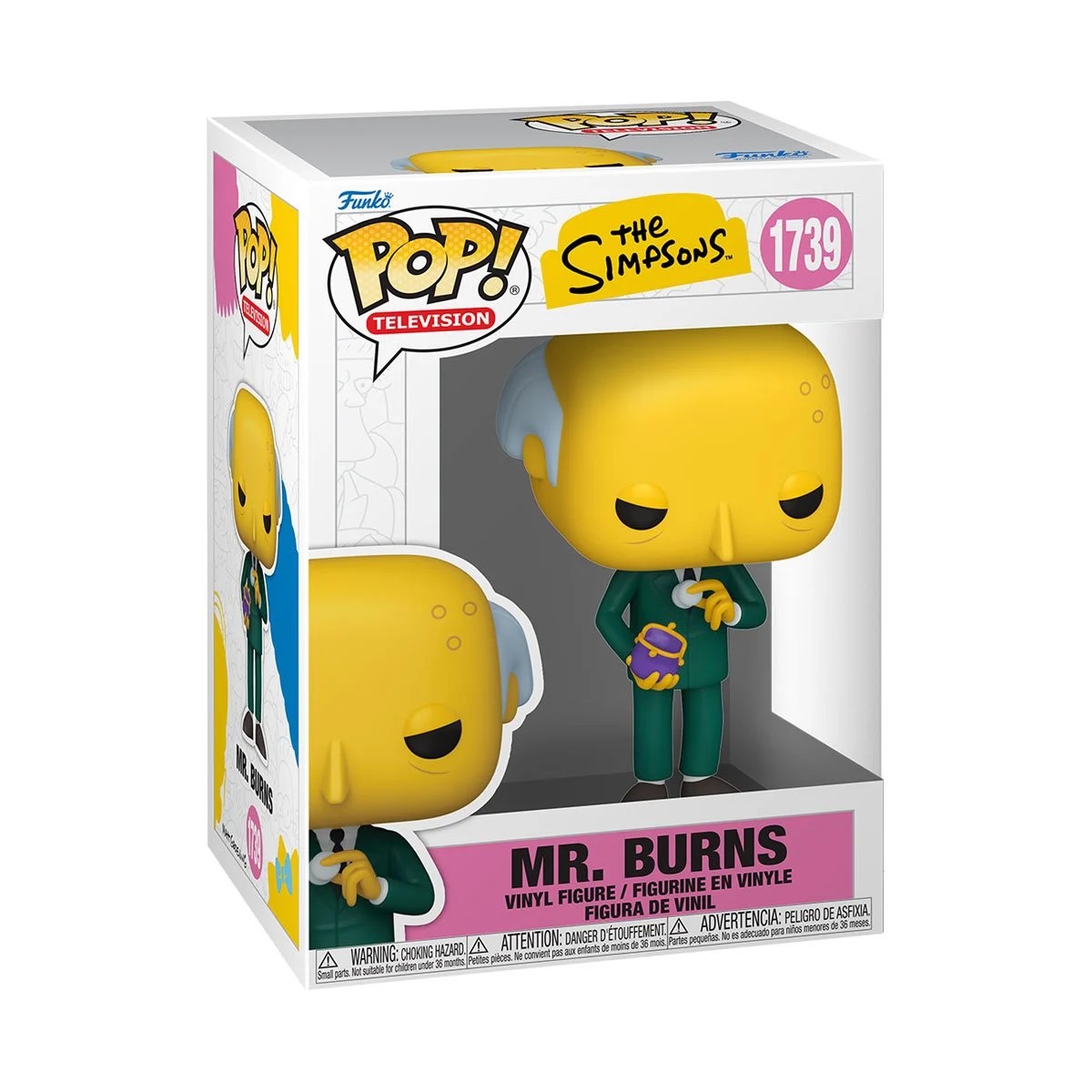 MR. BURNS - THE SIMPSONS - POP FUNKO FIGURE #1739