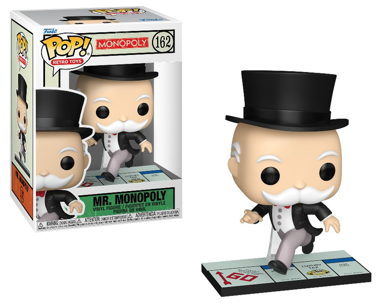 MR. MONOPOLY POP FUNKO FIGURE #162