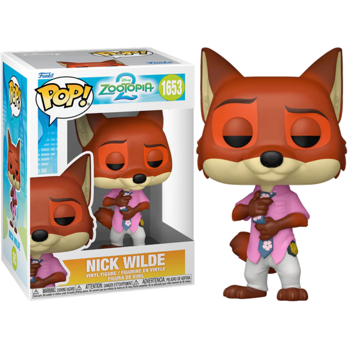 NICK WILDE - ZOOTOPIA 2 - FUNKO POP FIGURE #1653