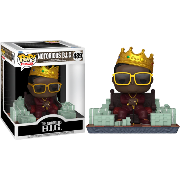 NOTORIOUS B.I.G. DELUXE FUNKO POP FIGURE #489