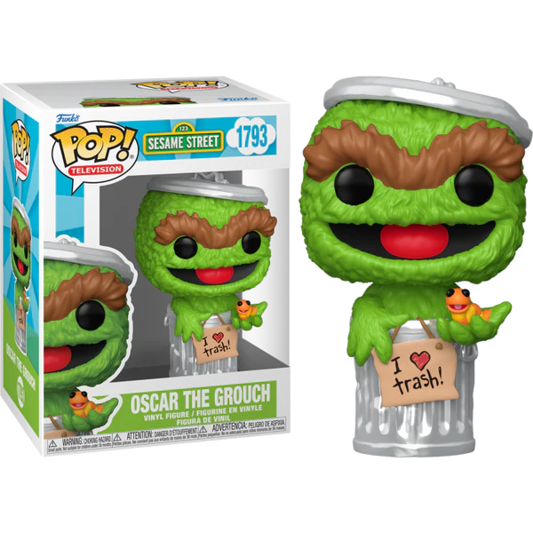 OSCAR THE GROUCH - SESAME STREET - FUNKO POP FIGURE #1793