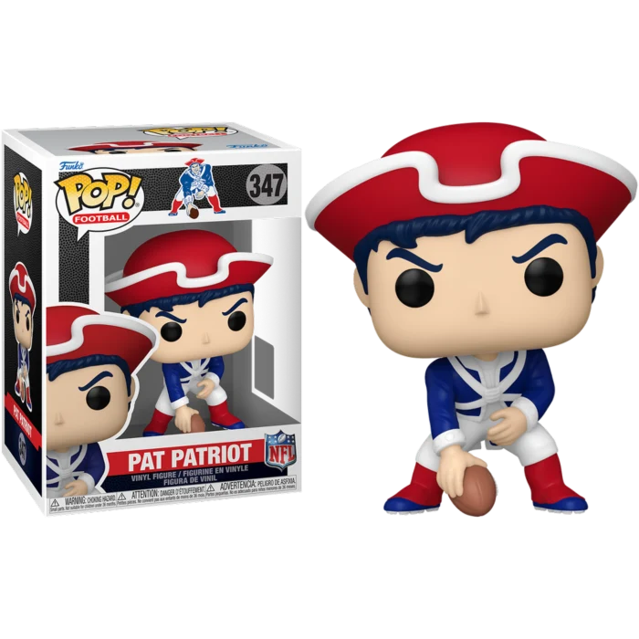 PAT PATRIOT - NEW ENGLAND PATRIOTS NFL - FUNKO POP FIGURE #347