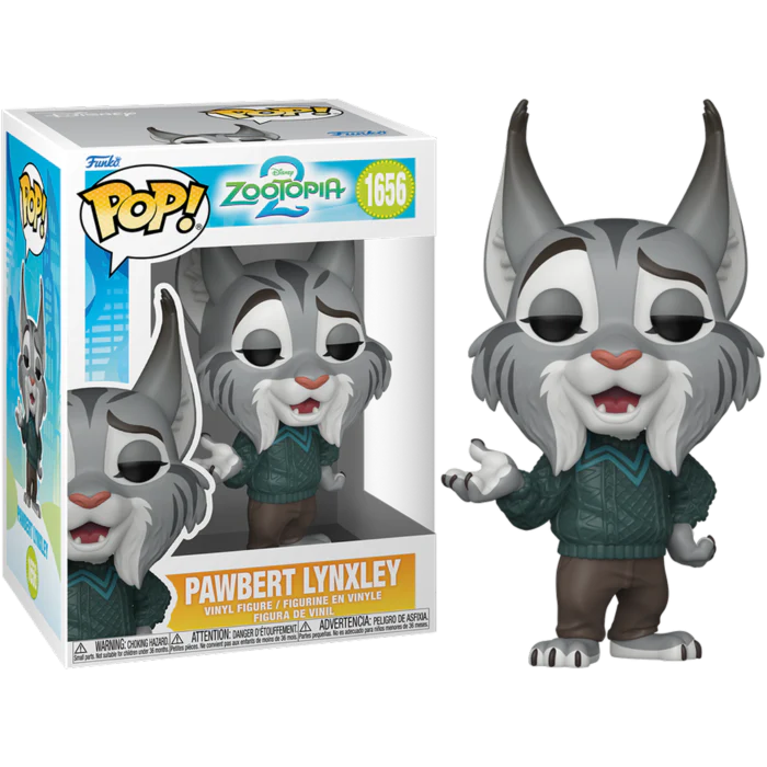 PAWBERT LYNXLEY - ZOOTOPIA 2 - FUNKO POP FIGURE #1656