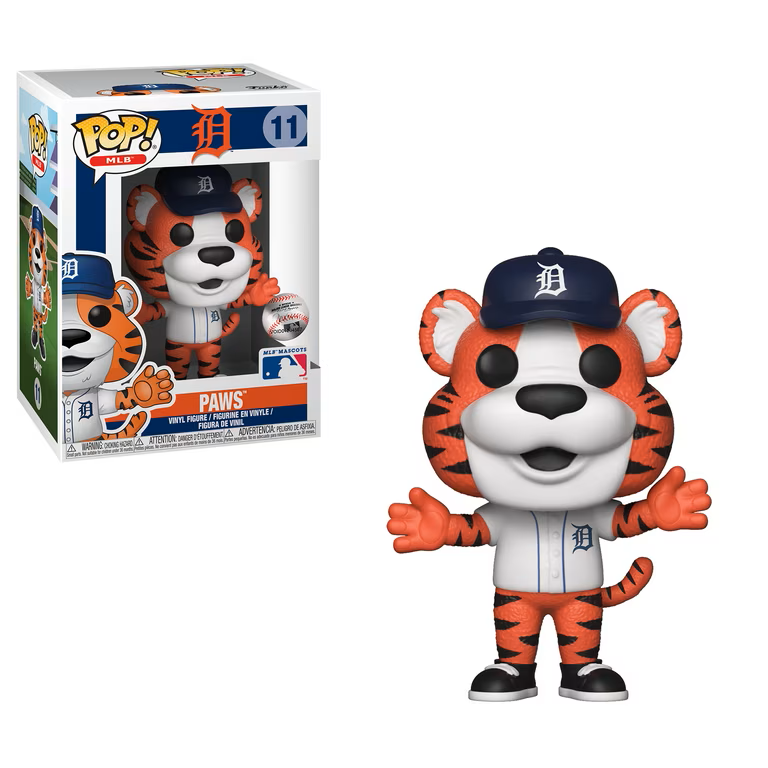 PAWS - DETROIT TIGERS MLB - FUNKO POP FIGURE #22