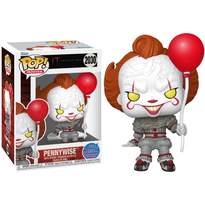 PENNYWISE - IT: CHAPTER ONE - FUNKO POP SHELF SITTER FIGURE #2030