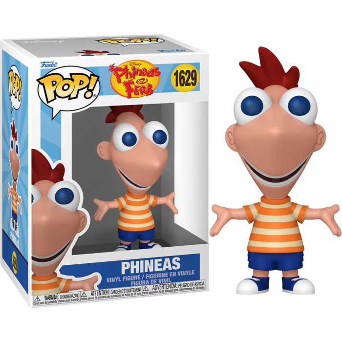 PHINEAS - PHINEAS AND FERB - FUNKO POP FIGURE #1629