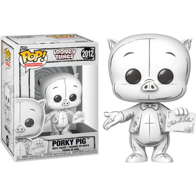 PORKY PIG - LOONEY TUNES - FUNKO POP FIGURE #2012
