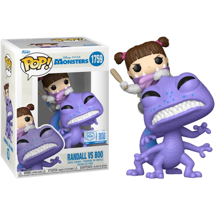 RANDALL VS BOO - MONSTERS INC - FUNKO POP FIGURE #1759