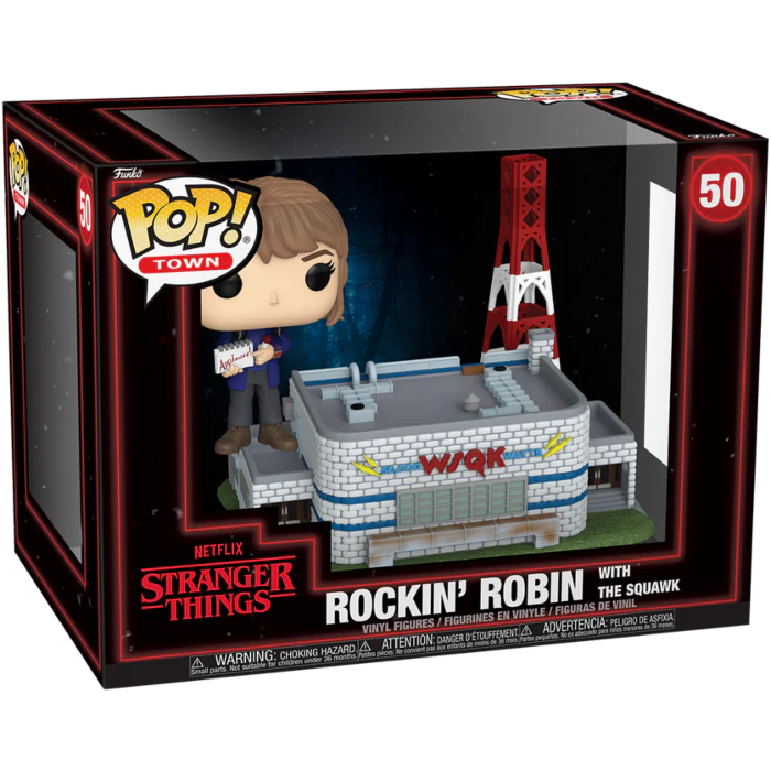ROCKIN' ROBIN - STRANGER THINGS - FUNKO POP TOWN FIGURE #50
