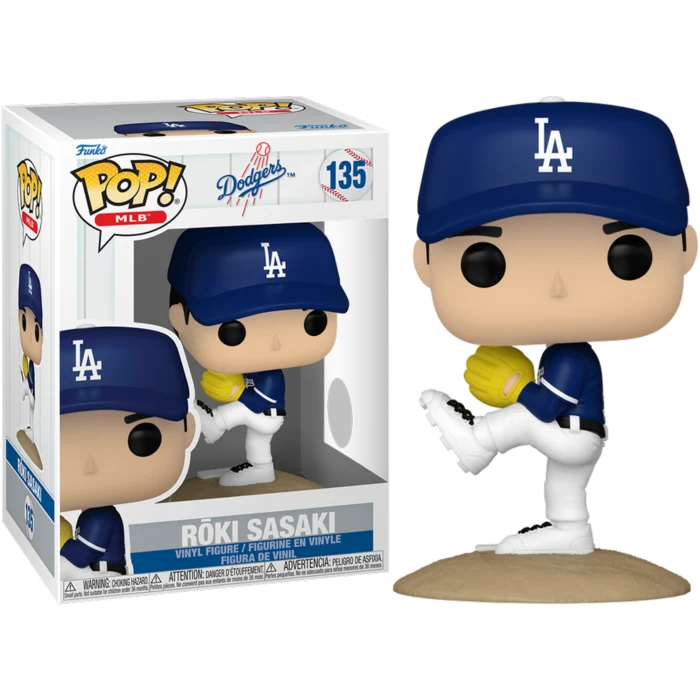 ROKI SASAKI - LOS ANGELES DODGERS MLB - FUNKO POP FIGURE #135