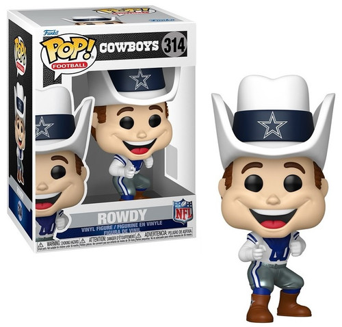 ROWDY - DALLAS COWBOYS NFL - POP FUNKO FIGURE #314