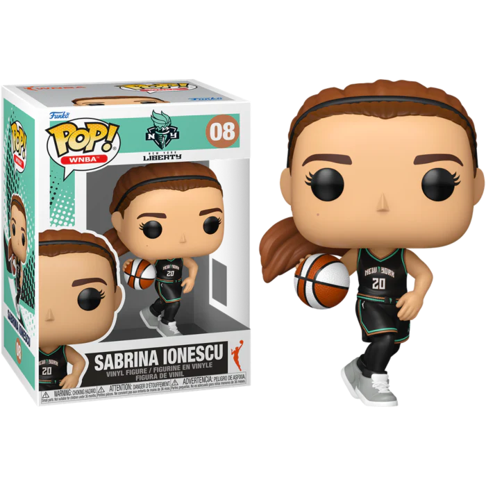 SABRINA IONESCU - NEW YORK LIBERTY WNBA - FUNKO POP FIGURE #08