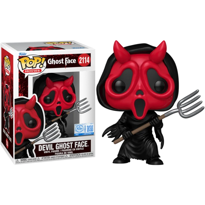 DEVIL GHOST FACE - SCREAM - FUNKO POP FIGURE #2114