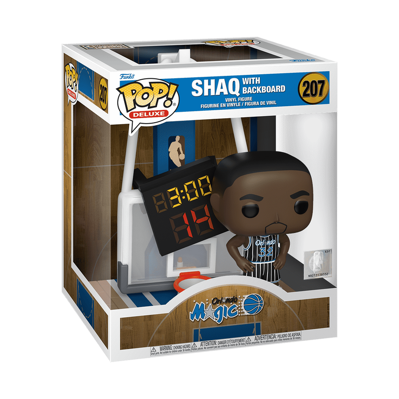 SHAQ W/ BACKBOARD - ORLANDO MAGICS NBA - POP FUNKO FIGURE #207