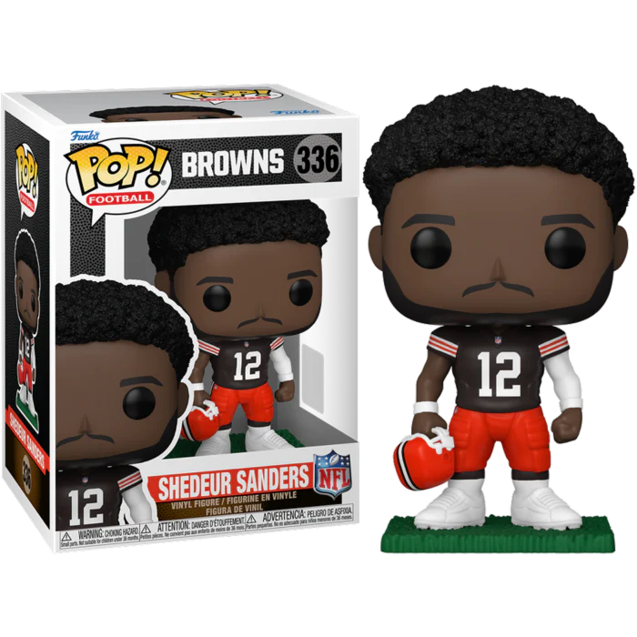 SHEDEUR SANDERS - CLEVELAND BROWNS NFL - FUNKO POP FIGURE #336