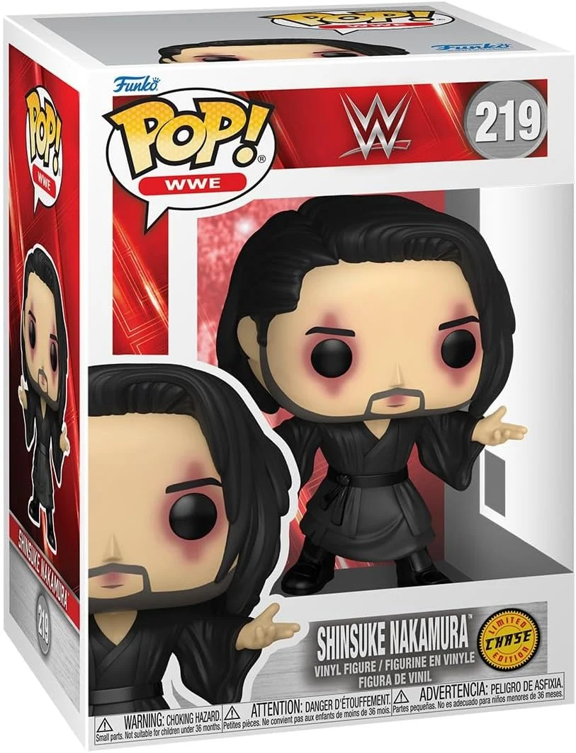 SHINSUKE NAKAMURA - WWE - FUNKO POP CHASE FIGURE #219