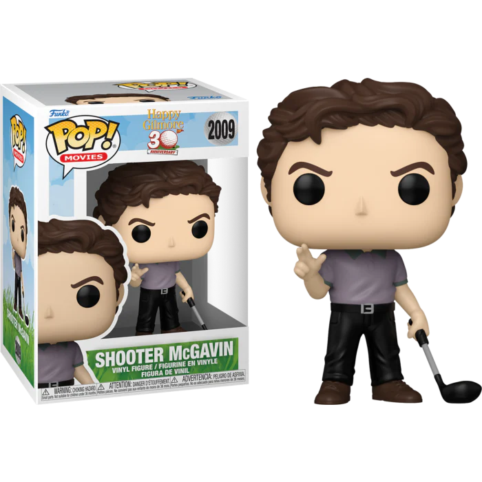 SHOOTER MCGAVIN - HAPPY GILMORE - FUNKO POP FIGURE #2009