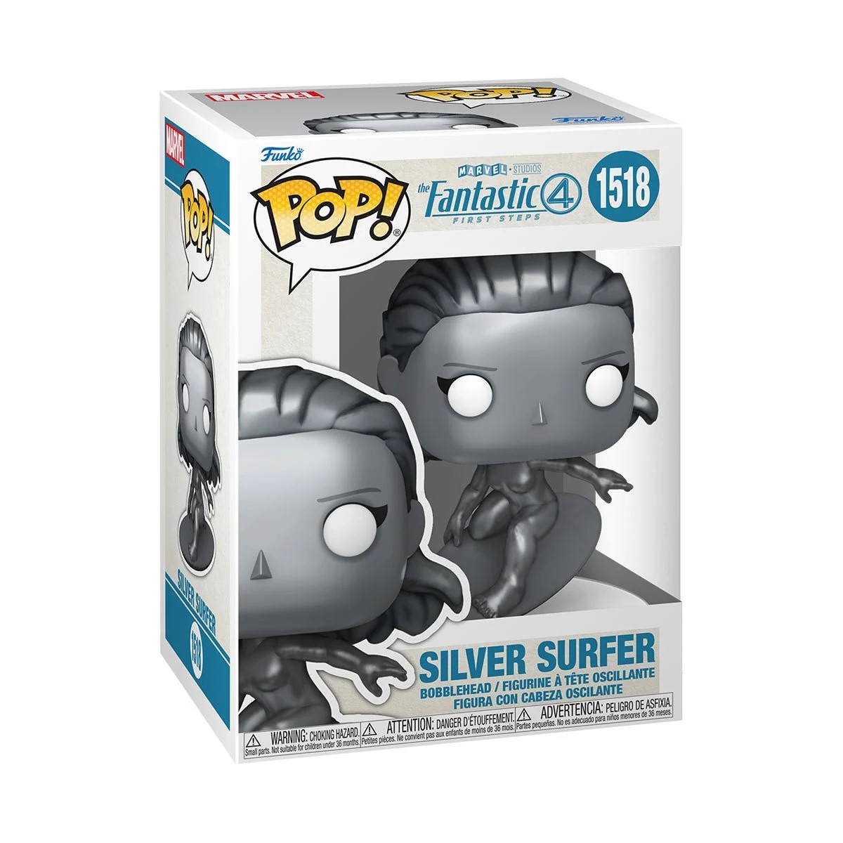 SILVER SURFER - THE FANTASTIC 4 MCU - POP FUNKO FIGURE #1518