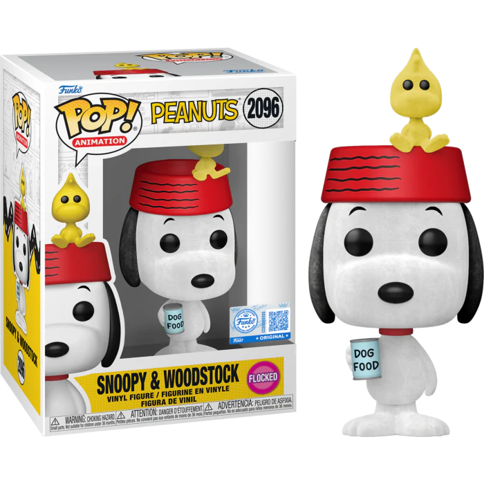 SNOOPY & WOODSTOCK - PEANUTS - FUNKO POP FIGURE #2096
