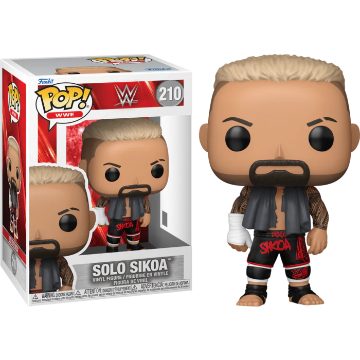 SOLO SIKOA - WWE - FUNKO POP FIGURE #210