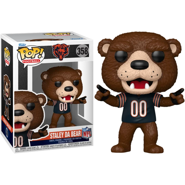 STALEY DA BEAR - CHICAGO BEARS NFL - FUNKO POP FIGURE #358
