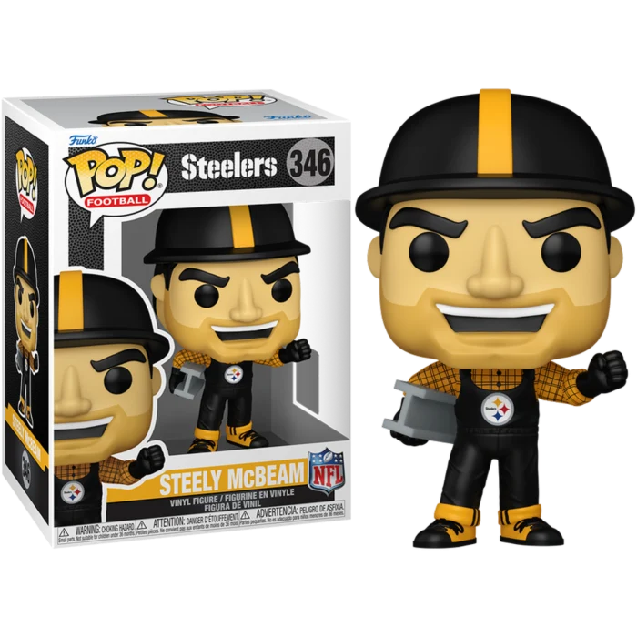 STEELY MCBEAM - PITTSBURGH STEELERS NFL - FUNKO POP FIGURE #346