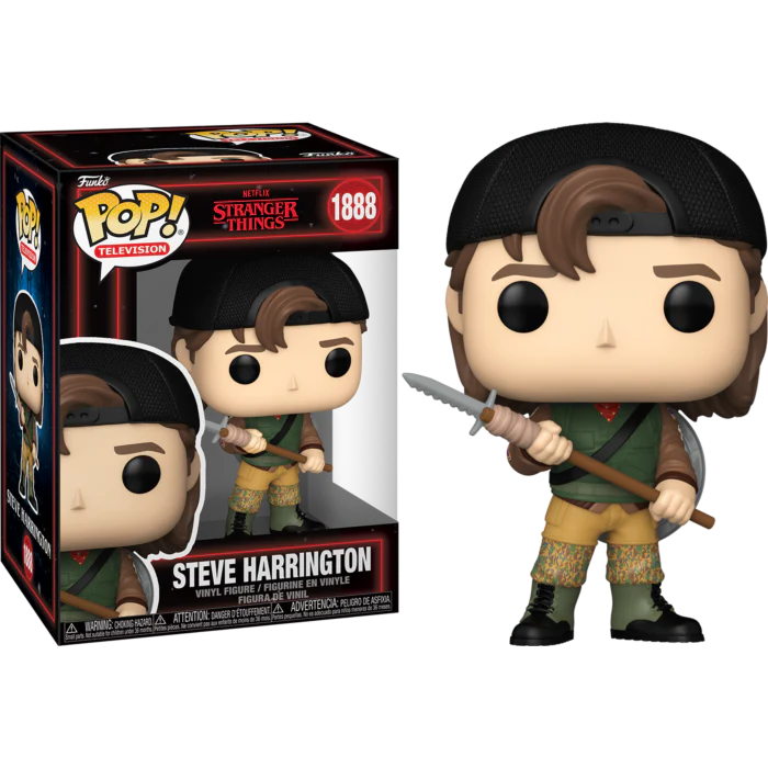 STEVE HARRINGTON - STRANGER THINGS - FUNKO POP FIGURE #1888