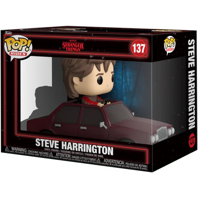 STEVE HARRINGTON IN CAR - STRANGER THINGS - FUNKO POP FIGURE #137