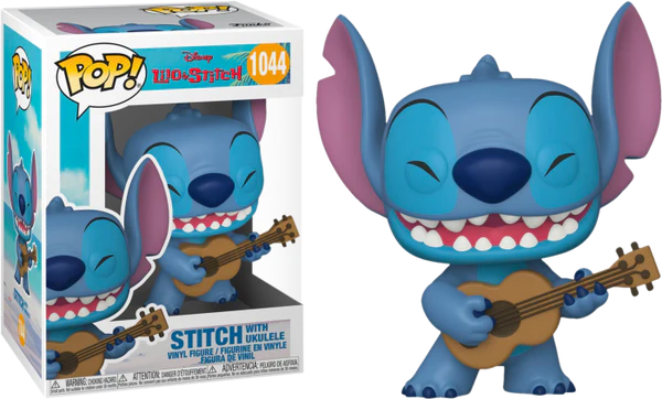STITCH WITH UKULELE - LILO AND STITCH - POP FUNKO FIGURE #1044