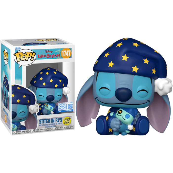 STITCH IN PJ'S - LILO & STITCH - FUNKO POP FIGURE #1747