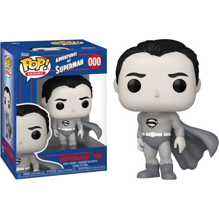 SUPERMAN '50 - ADVENTURES OF SUPERMAN - FUNKO POP FIGURE #610 SUPERMAN '50 - ADVENTURES OF SUPERMAN - FUNKO POP FIGURE #610