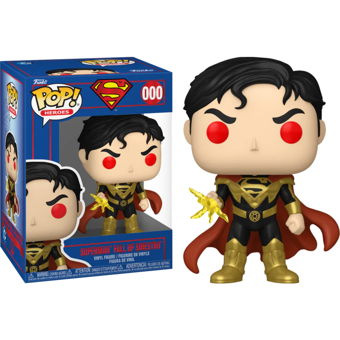 SUPERMAN FALL OF SINESTRO - SUPERMAN - FUNKO POP FIGURE #611 SUPERMAN FALL OF SINESTRO - SUPERMAN - FUNKO POP FIGURE #611