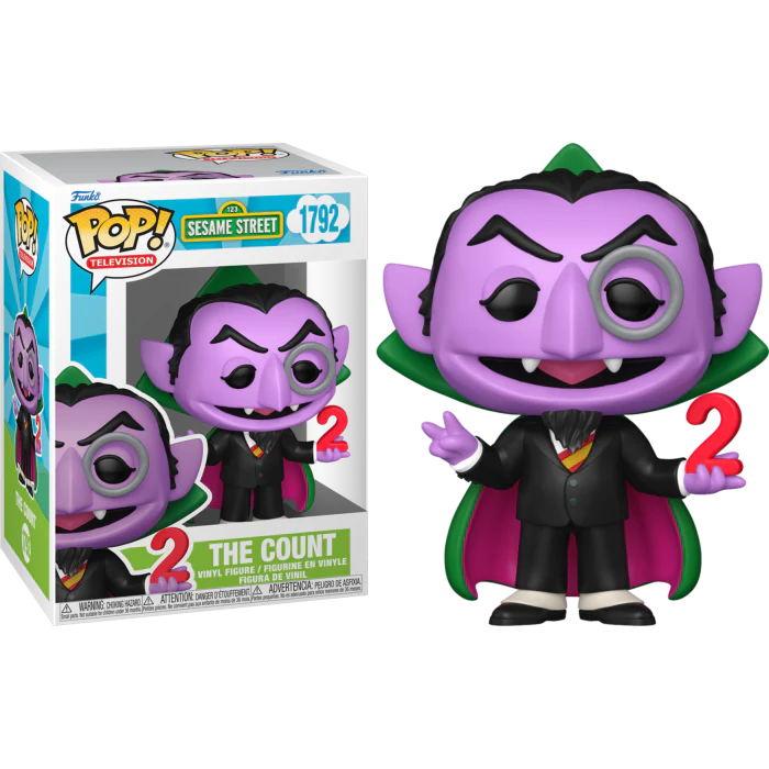 THE COUNT - SESAME STREET - FUNKO POP FIGURE #1792