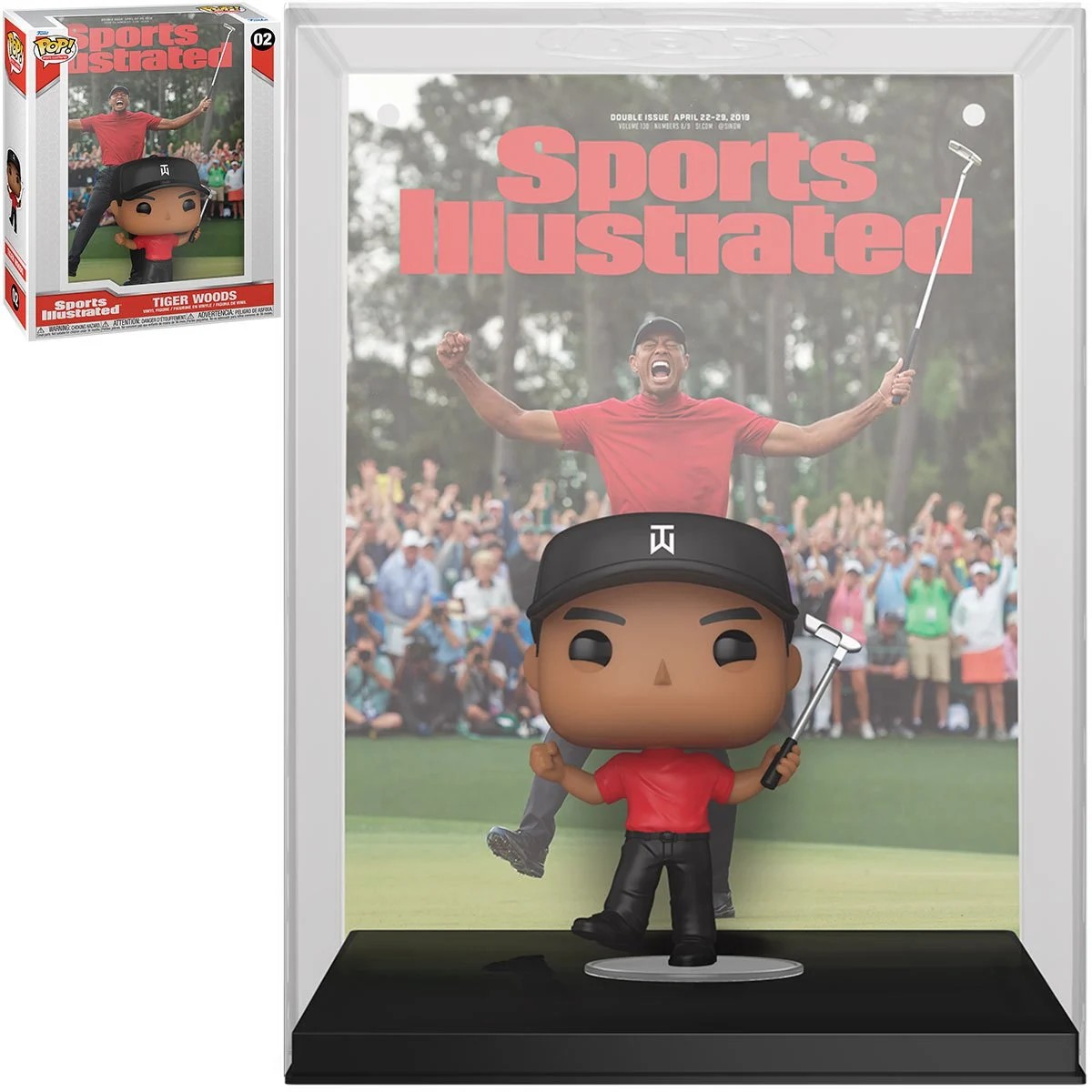 TIGER WOODS SPORTS ILLUSTRATED MAGAZINE COVER FUNKO POP FIGURE #02