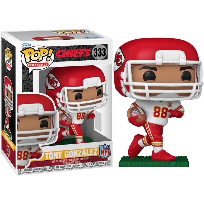 TONY GONZALEZ - KANSAS CITY CHIEFS - FUNKO POP FIGURE #333