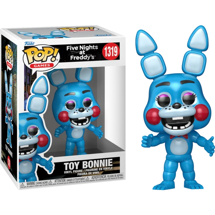 TOY BONNIE - FIVE NIGHTS AT FREDDY'S - FUNKO POP FIGURE #1319