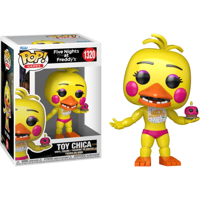TOY CHICA - FIVE NIGHTS AT FREDDY'S - FUNKO POP FIGURE #1320