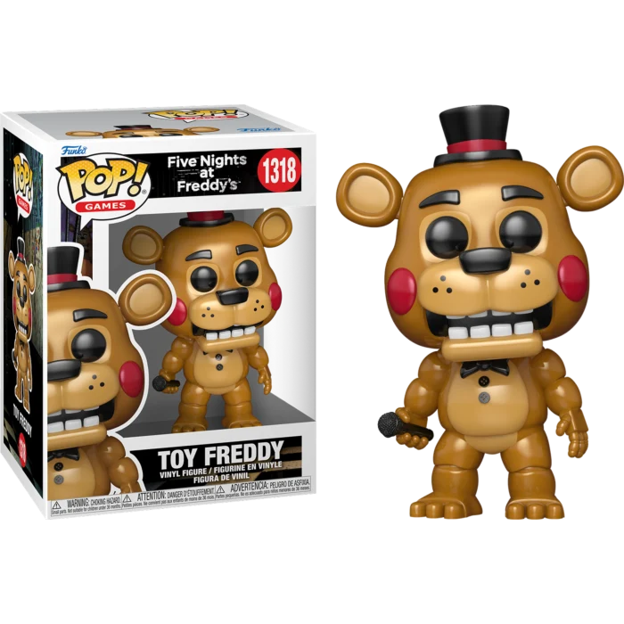 TOY FREDDY - FIVE NIGHTS AT FREDDY'S - FUNKO POP FIGURE #1318