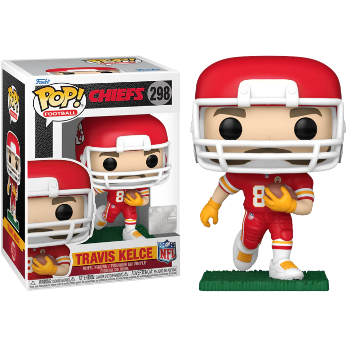 TRAVIS KELCE - KANSAS CITY CHIEFS - FUNKO POP FIGURE #298