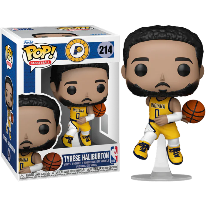 TYRESE HALIBURTON - NBA INDIANA PACERS - FUNKO POP FIGURE #214