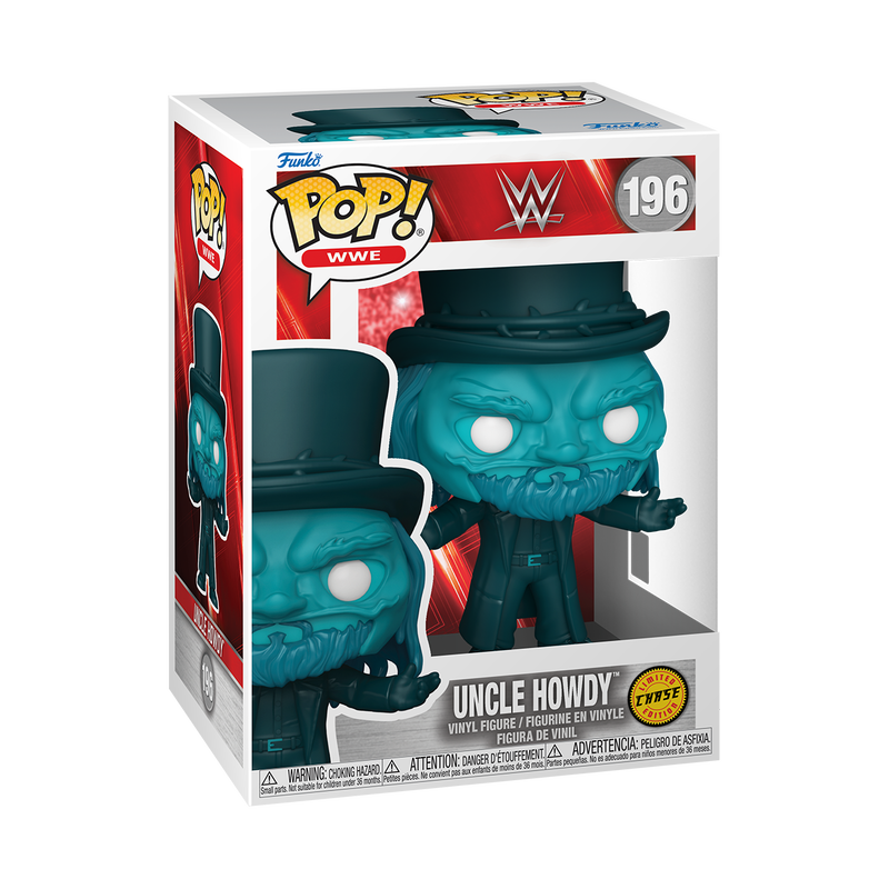 UNCLE HOWDY - WWE - FUNKO POP FIGURE #196 CHASE