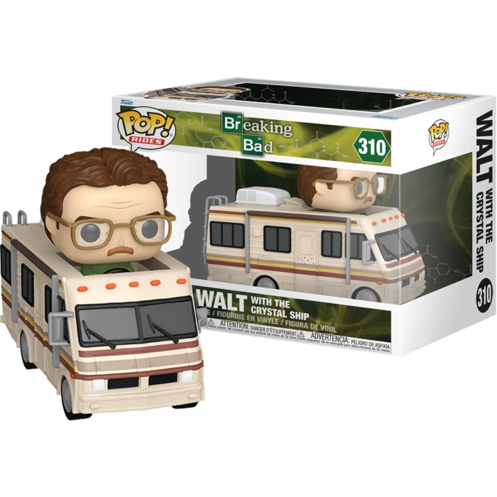 WALT W/ CRYSTAL SHIP - BREAKING BAD - FUNKO POP DELUXE FIGURE #310