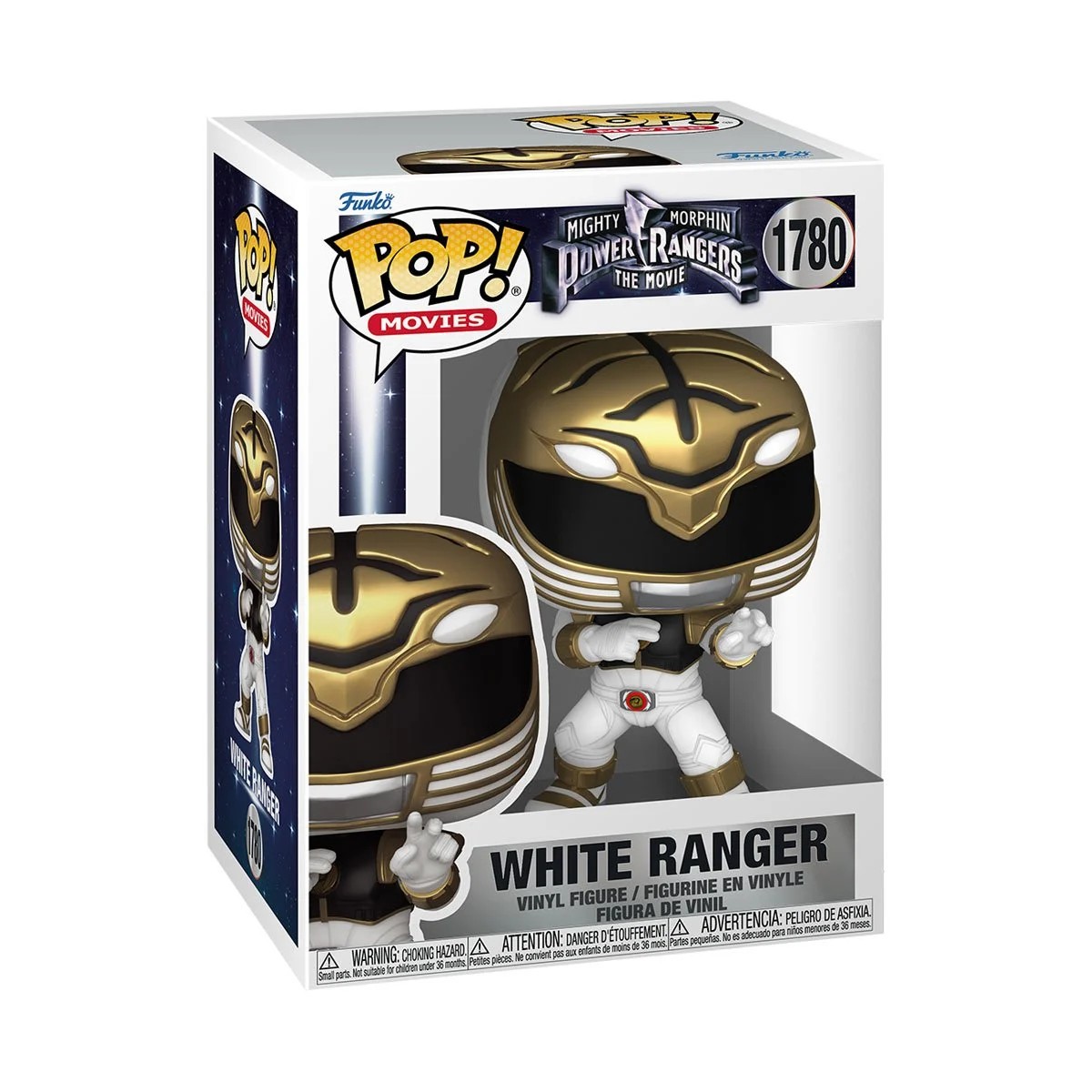 WHITE RANGER - POWER RANGERS - POP FUNKO FIGURE #1780