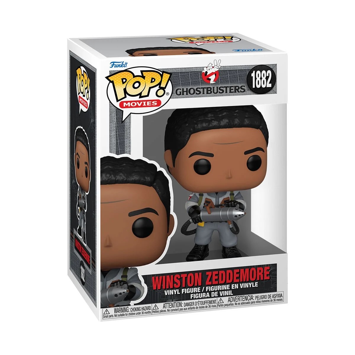 WINSTON ZEDDEMORE - GHOSTBUSTERS II - POP FUNKO FIGURE #1882