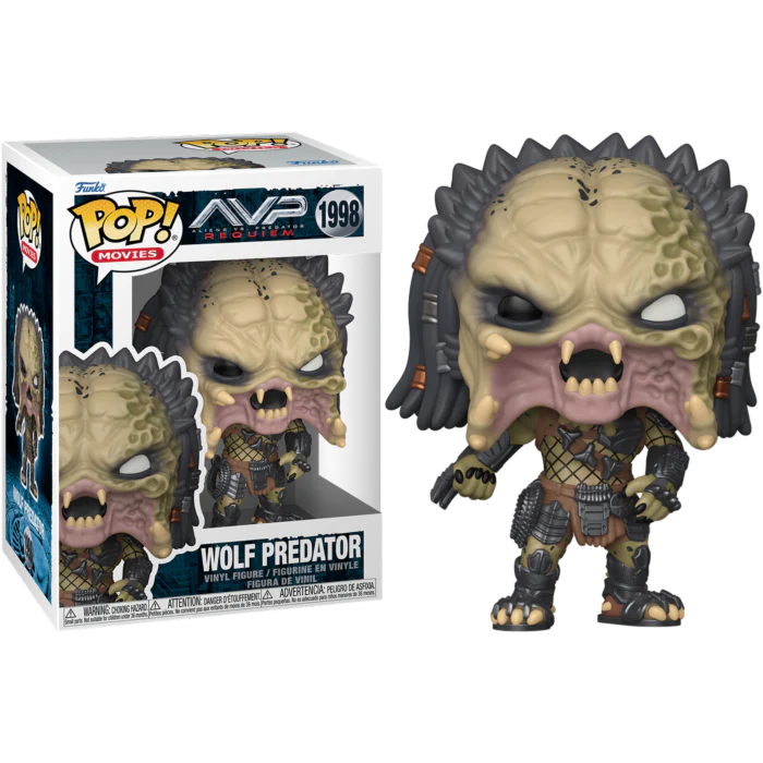 WOLF PREDATOR - ALIENS VS. PREDATOR: REQUIEM - FUNKO POP FIGURE #1998