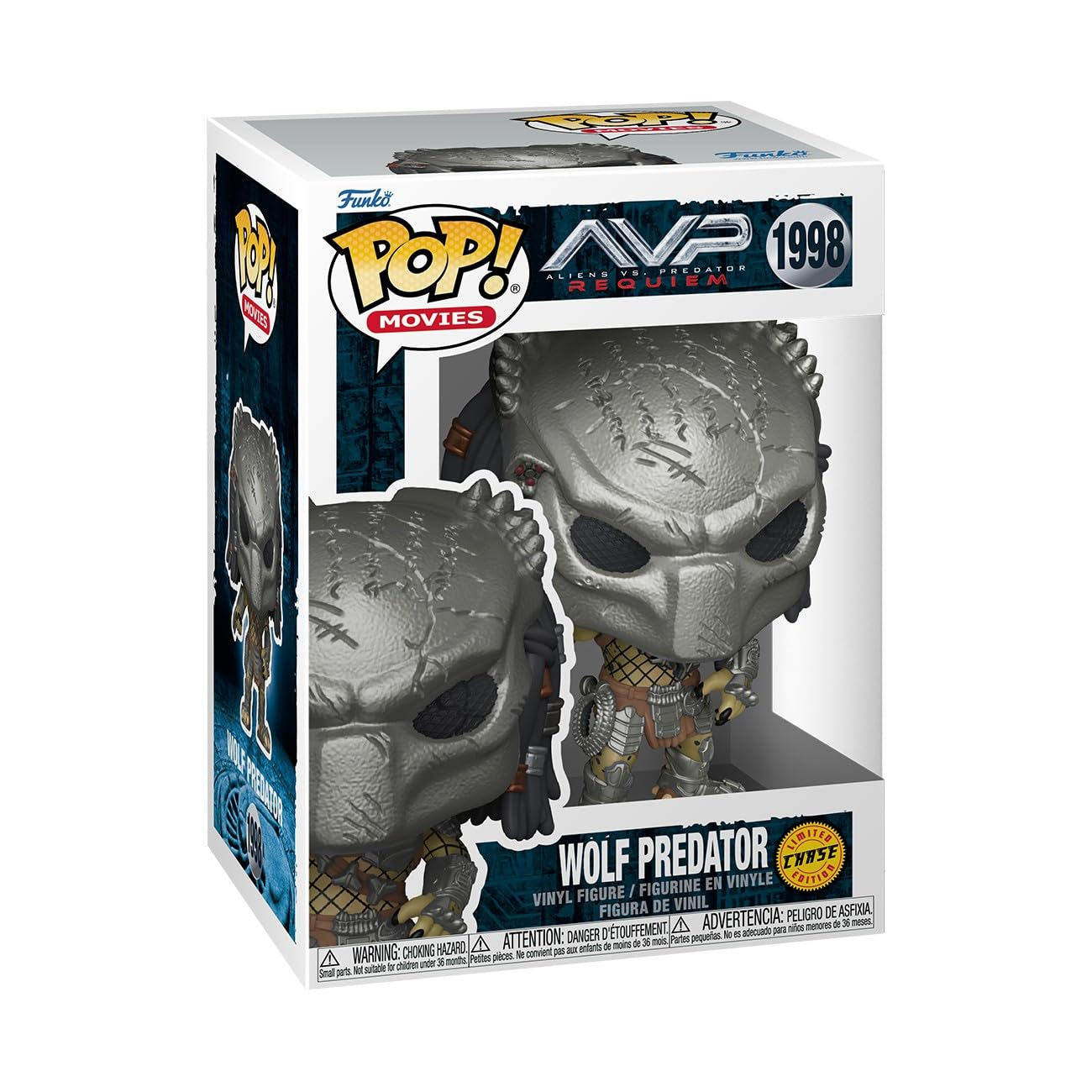 WOLF PREDATOR - ALIENS VS. PREDATOR: REQUIEM - CHASE FUNKO POP FIGURE #1998